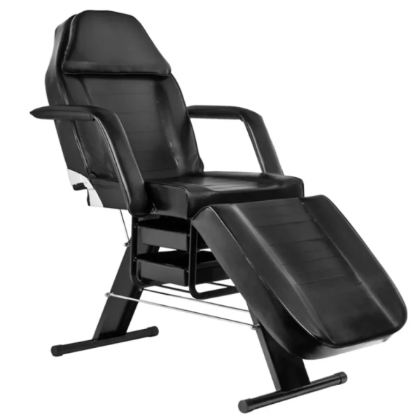 Καρέκλα SuperOrtho  Beauty 1 Black Αισθητικής Μασάζ Φυσικοθεραπείας με ανύψωση πλάτης
